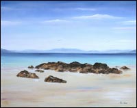 Beach at Iona, Scotland
